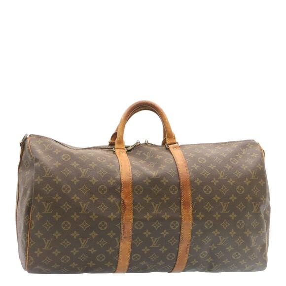 LOUIS VUITTON Monogram Keepall Bandouliere 55 Boston Bag M41414 - Picture 1 of 16